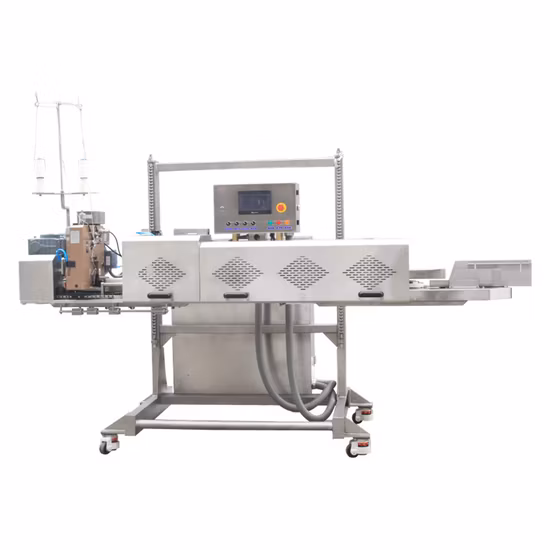 Fbhs-23 Hualian Hualian Automatic Rice Sewing Sew Layers Heavy Kraft Paper Big Plastic Bag Packing Sealing Machine