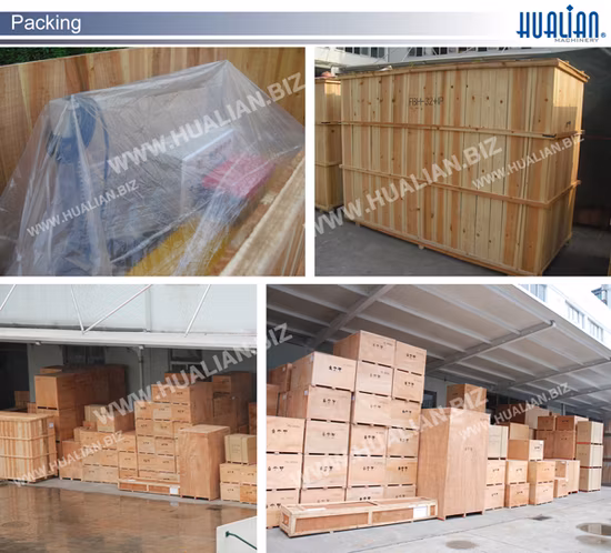 Fbhs-23 Hualian Hualian Automatic Rice Sewing Sew Layers Heavy Kraft Paper Big Plastic Bag Packing Sealing Machine