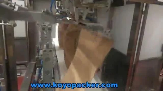 5kg 15kg 25kg 50kg Farinha em pó Big Bag Composto/fertilizante composto ensacamento enchimento fabricantes de máquinas de embalagem para costura e selagem em saco de papel Kraft